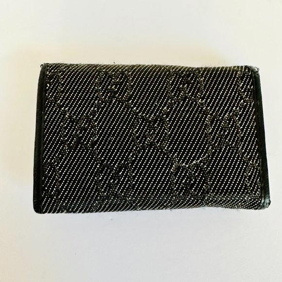 AUTHENTIC GUCCI SIGNATURE LOGO GG KEY HOLDER CASE VINTAGE ITALY 04564.0416 - Picture 2 of 10